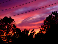Sunsets in Fairfield 3-2-09